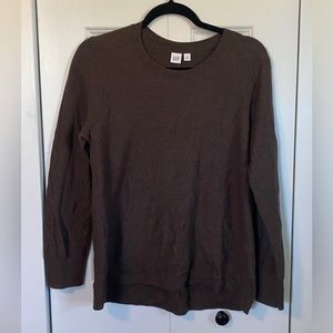 GAP lightweight sweater. Chocolate brown color. NWT.